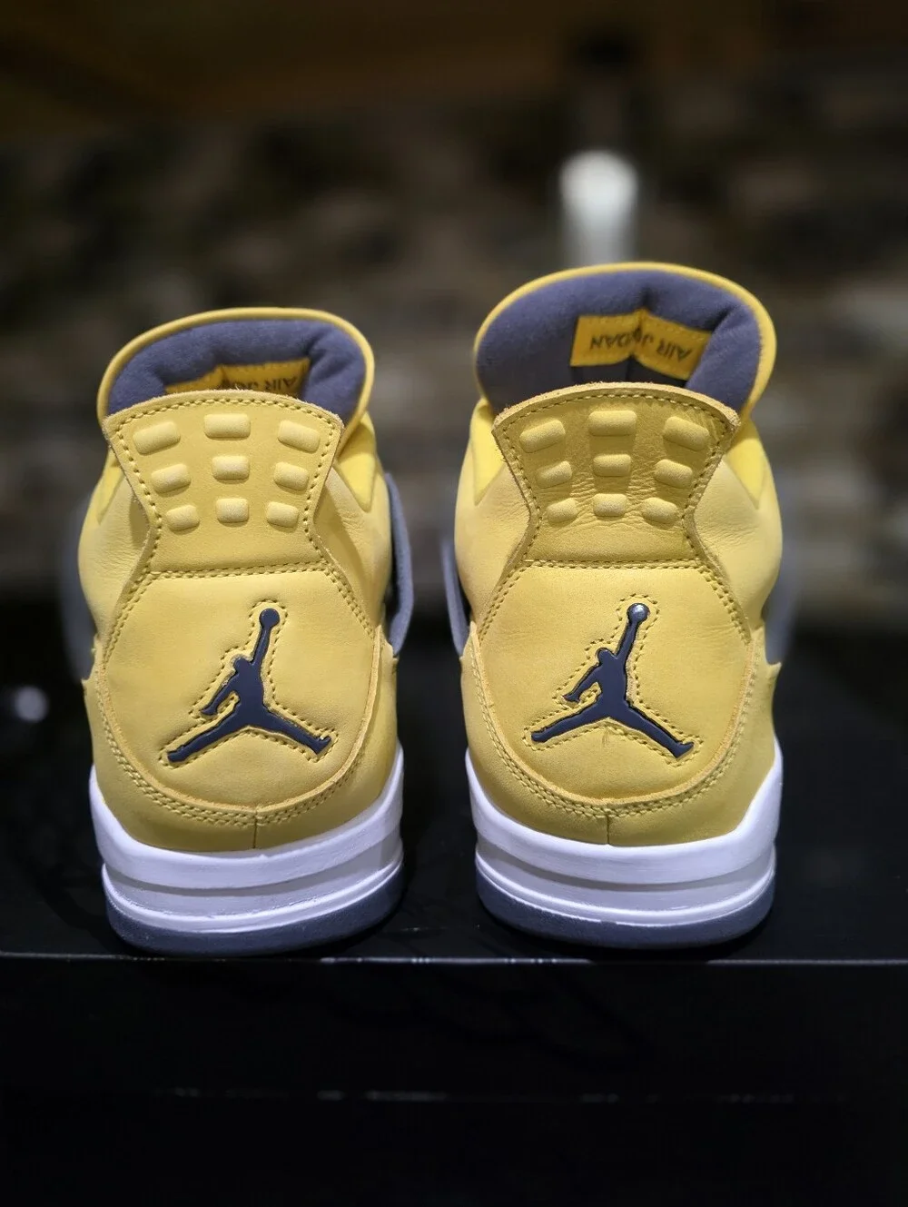 Air Jordan 4 Retro ♤ Lightning Yellow ♤ Size 13 ♤ CT8527-700 ♤ AUTHENTICATED